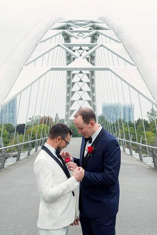 LGBTQ wedding in Toronto